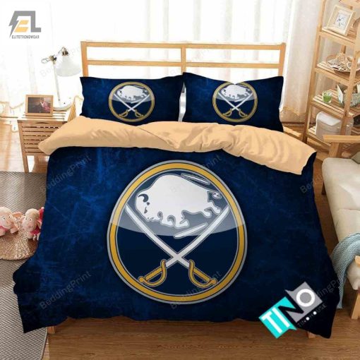 Nhl Buffalo Sabres Logo 3D Printed Bedding Set Duvet Cover Pillow Cases elitetrendwear 1