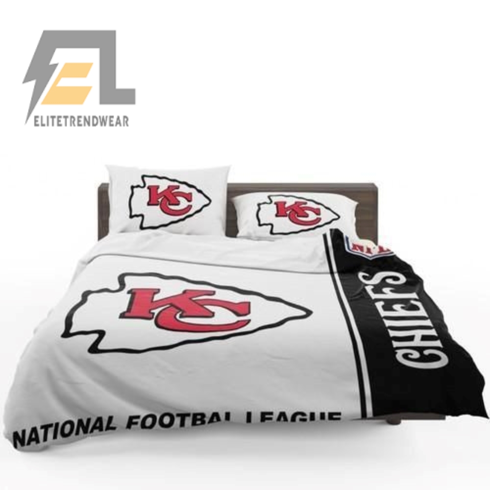 Nfl Kansas City Chiefs 3D Customize Bedding Set Duvet Coverbedroom Set elitetrendwear 1