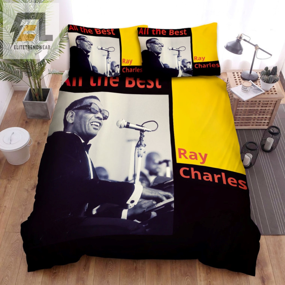 Sleep Like A Legend Ray Charles Bedding Set  Find Your Groove