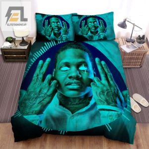 Sleep Like Lil Durk Ultracool Bedding Set elitetrendwear 1 1