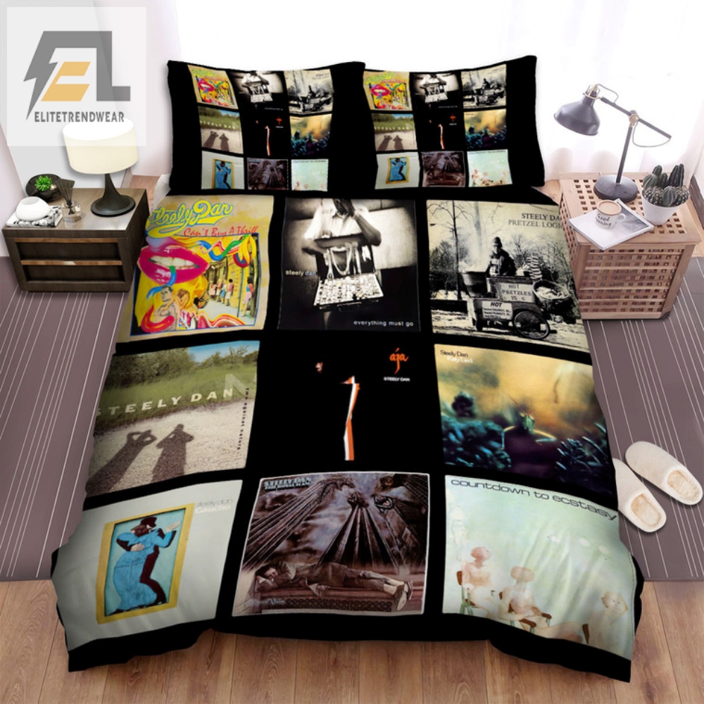 Get Cozy With Steely Dan Album Cover Bedding Set