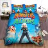 Sleep With Monsters And Aliens Tonight 2009 Movie Poster Bedding Set elitetrendwear 1