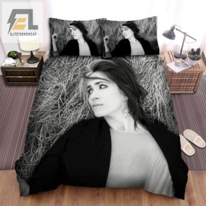 Sleep Like A Rock Star Imogen Heap Music Blackwhite Bedding Set elitetrendwear 1 1