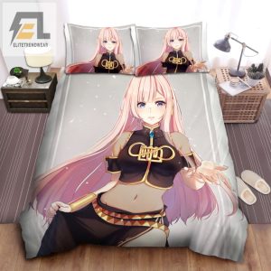 Sleep Like A Vocaloid Queen With Megurine Luka Bedding elitetrendwear 1 1