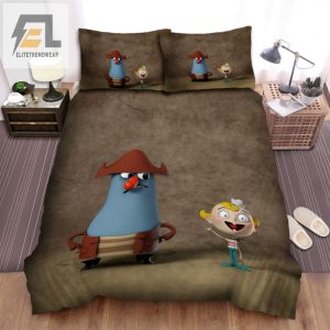 Unleash Your Inner Pirate With Flapjack Angry Cap Bedding Set elitetrendwear 1 1