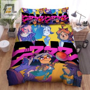 Sleep With Anime Faves Bna Chibi Poster Bedding Set elitetrendwear 1 1