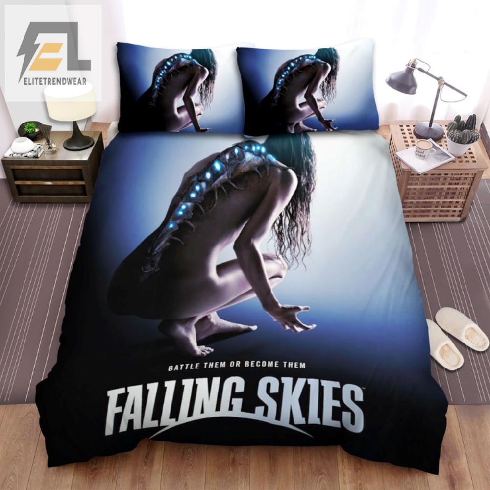 Conquer Your Dreams With Falling Skies Bedding Sets