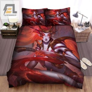 Rule The Bedroom League Of Legends Nightbringer Diana Bedding Set elitetrendwear 1 1