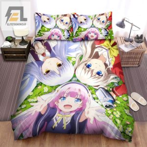 Sleepover With Charlotte And Friends Quirky Bedding Sets elitetrendwear 1 1