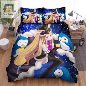 Dive Into Dreamland With Penguindrum Princess Bedding Set elitetrendwear 1 1