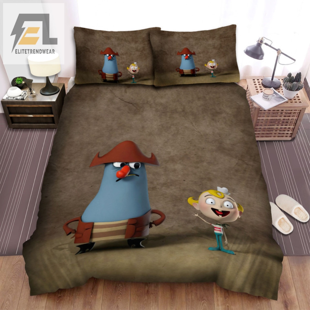 Unleash Your Inner Captain With Flapjack Angry Cap Bedding Set