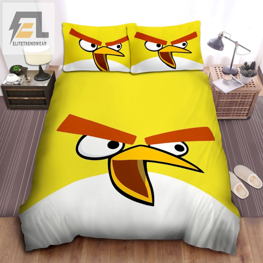 Get Your Nest Ready With Angry Chuck Bedding Set