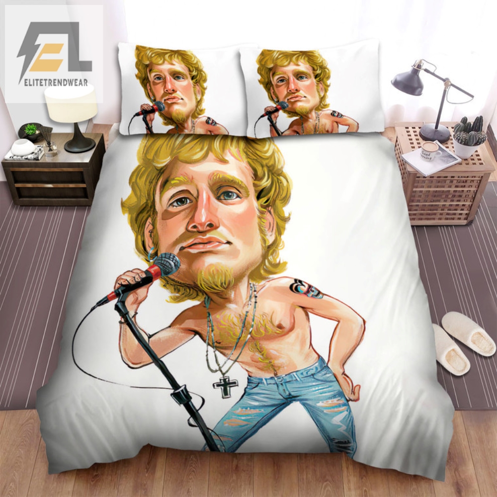 Grungy Dreams Layne Staley Bedding Set  Sleep In Rockstar Style