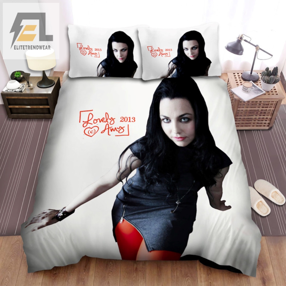 Sleep Like A Rock Star Amy Lee Bed Sheets Bundle elitetrendwear 1