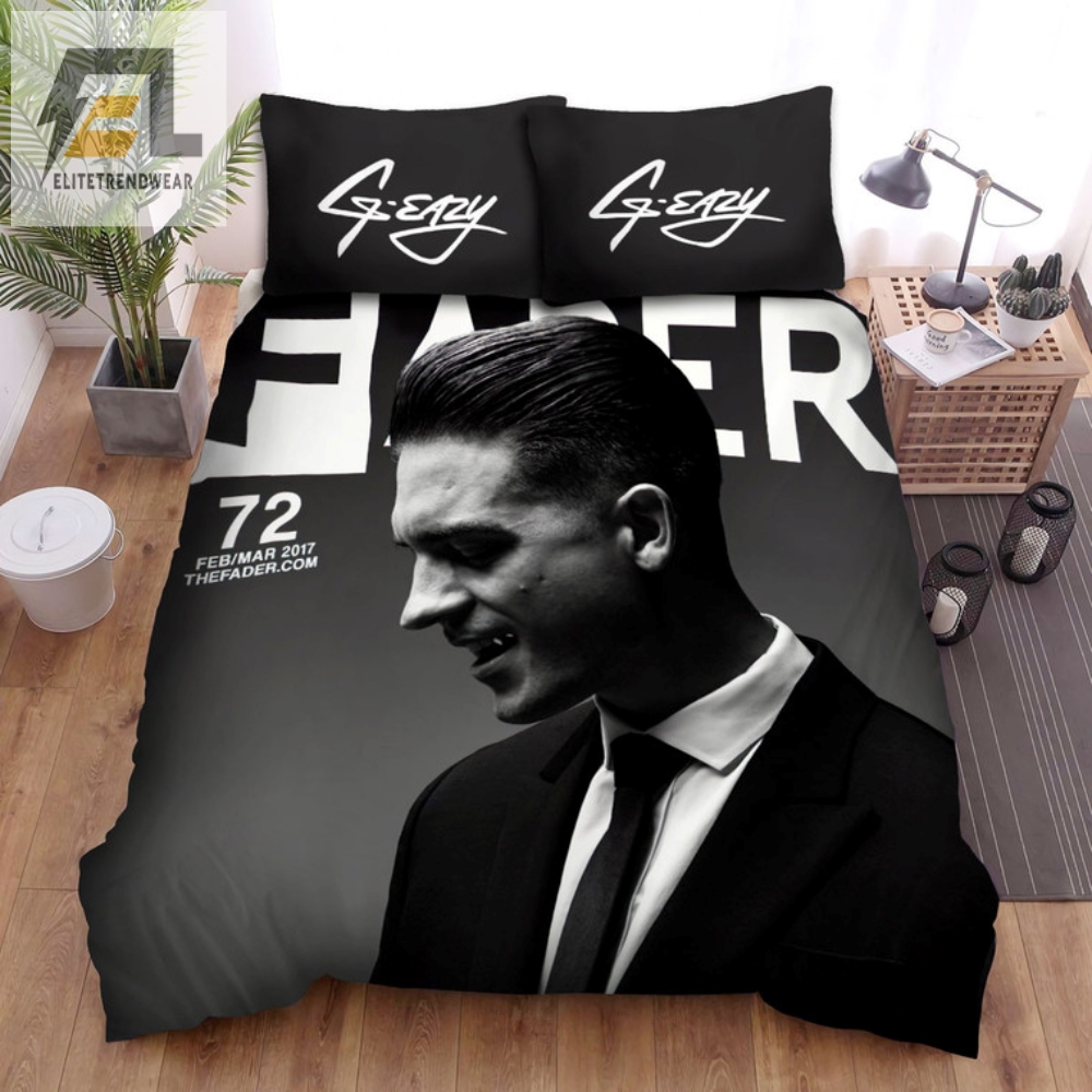 Sleep Like A Boss Geazy Fader Magazine Cover Bedding Set
