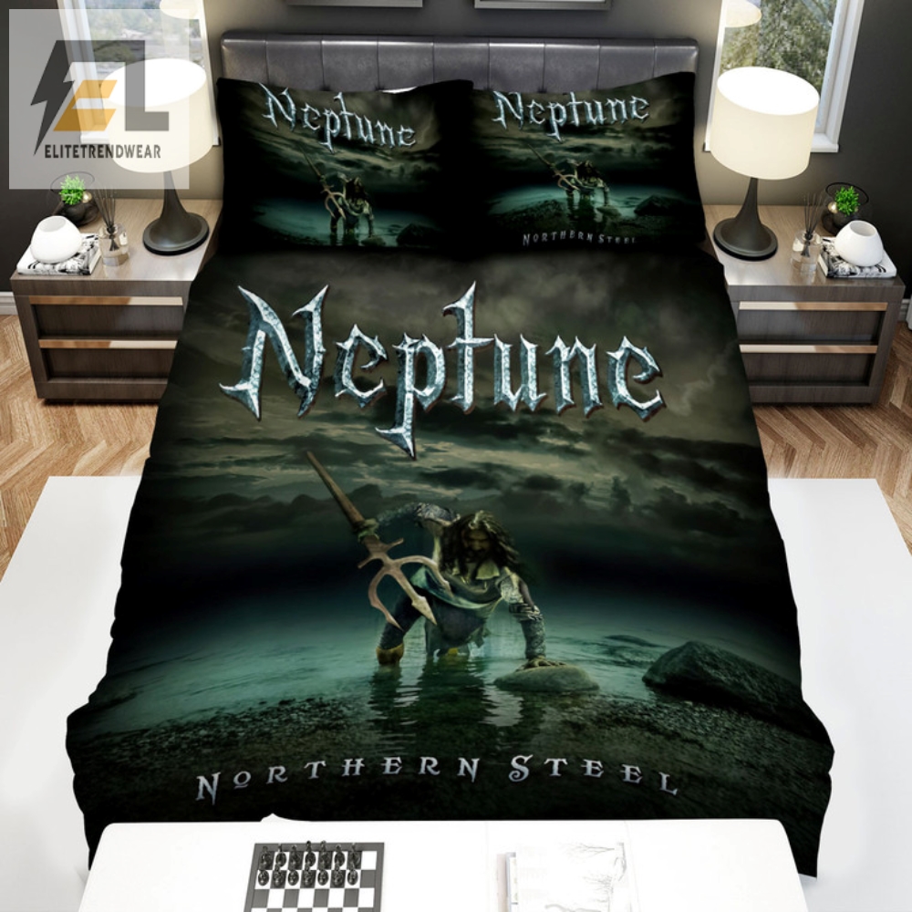 Sleep Like A Neptune God Northern Steel Bedding Set