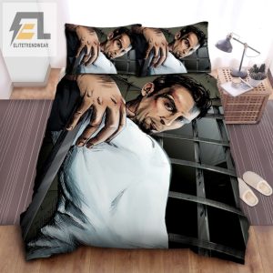 Escape Bad Dreams With Tbag Comics Bedding Set Lock Up Comfort elitetrendwear 1 1