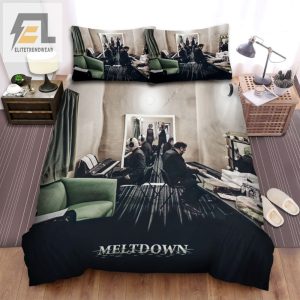 Sleep Like A Rock Star With King Crimson Meltdown Bedding Set elitetrendwear 1 1