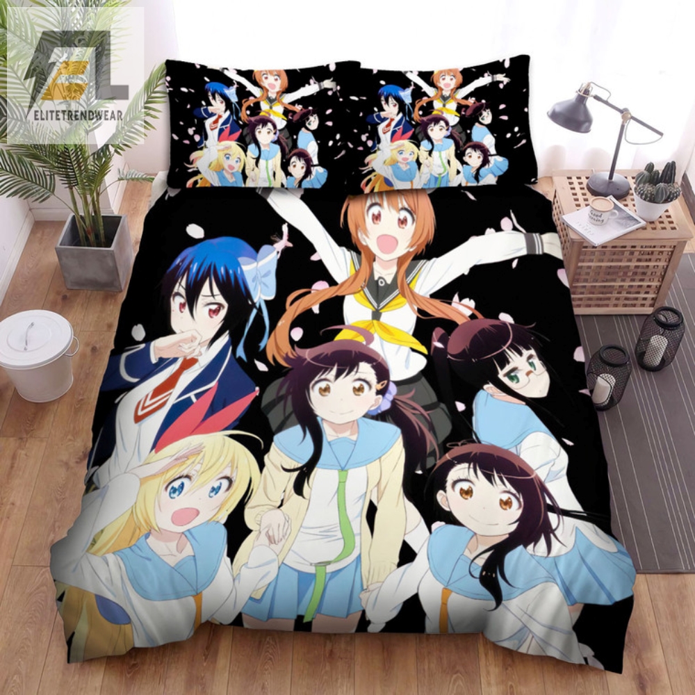 Get Cozy With The Nisekoi Harem In Your Bed