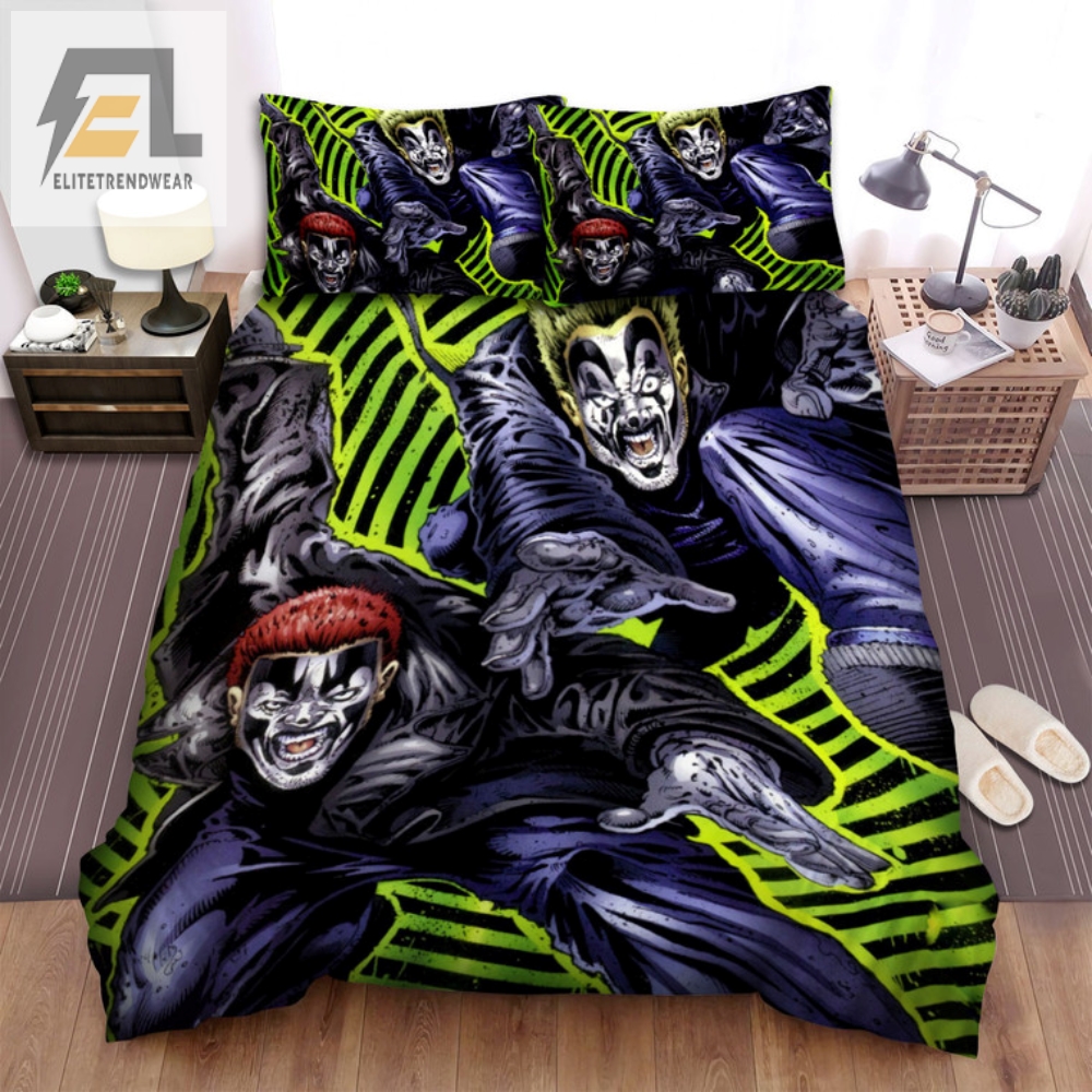 Get Clowny In Bed Chaos Comic Book Insane Clown Posse Bedding Set