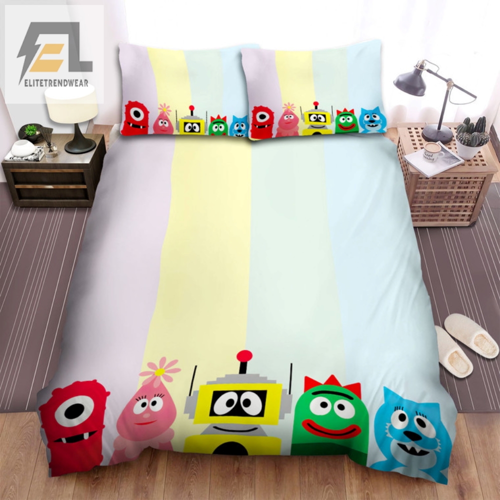 Get Your Gabba Gabba Groove On With These Quirky Bedding Sets