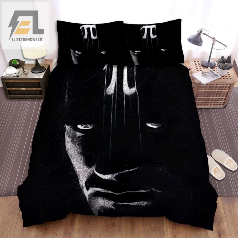 Sleep With A Smile Pi 1998 Creepy Face Bedding Set