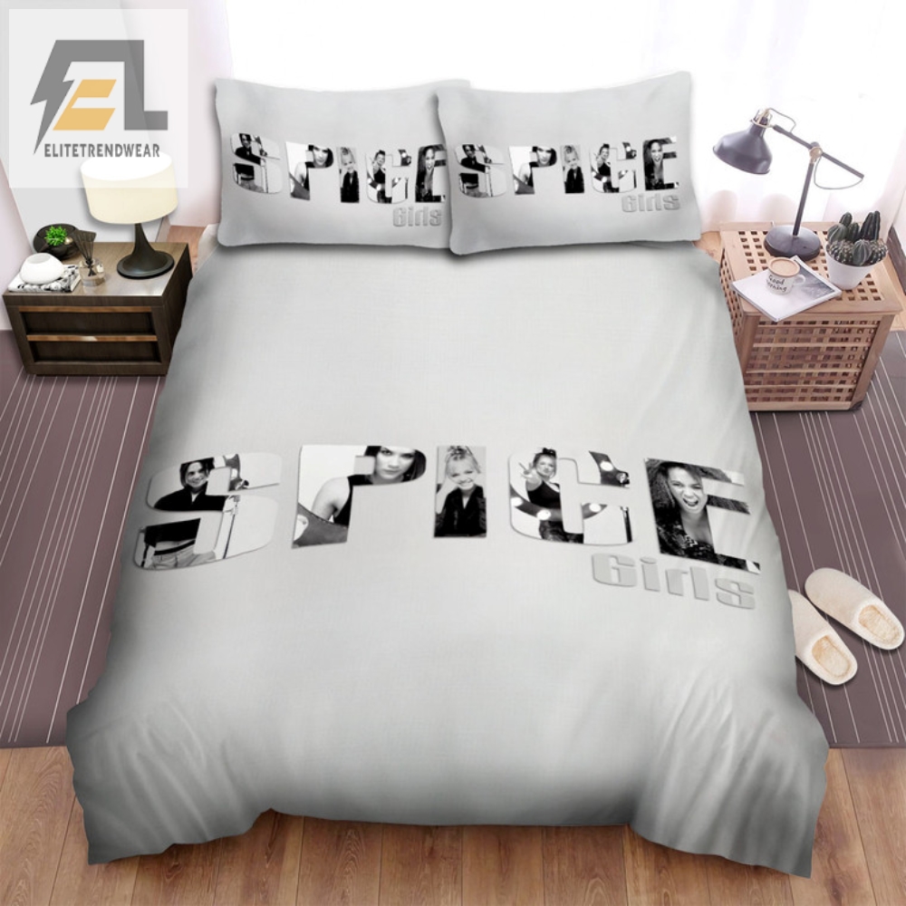 Spice Up Your Bedroom With Black  White Spice Girls Bedding