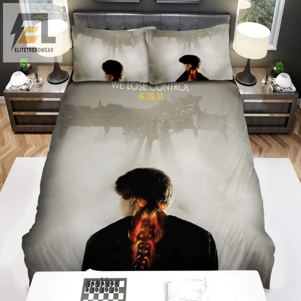 Sleep Like Aliens Are Invading Falling Skies Bedding Set