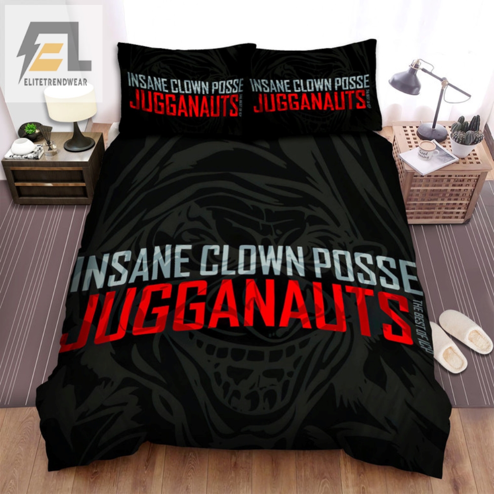 Sink Into Sweet Dreams With Jugganauts Insane Clown Posse Bedding Set