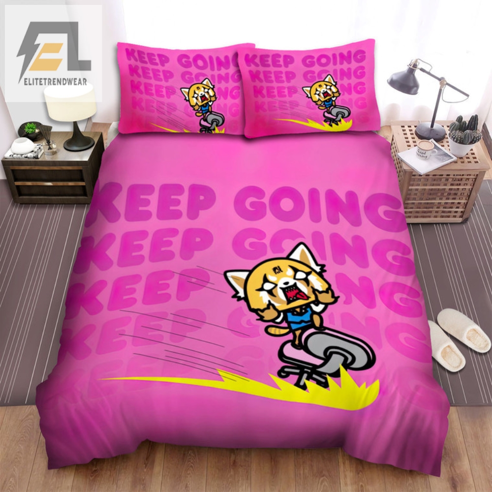 Rage In Style With Aggretsuko Bedding Sets