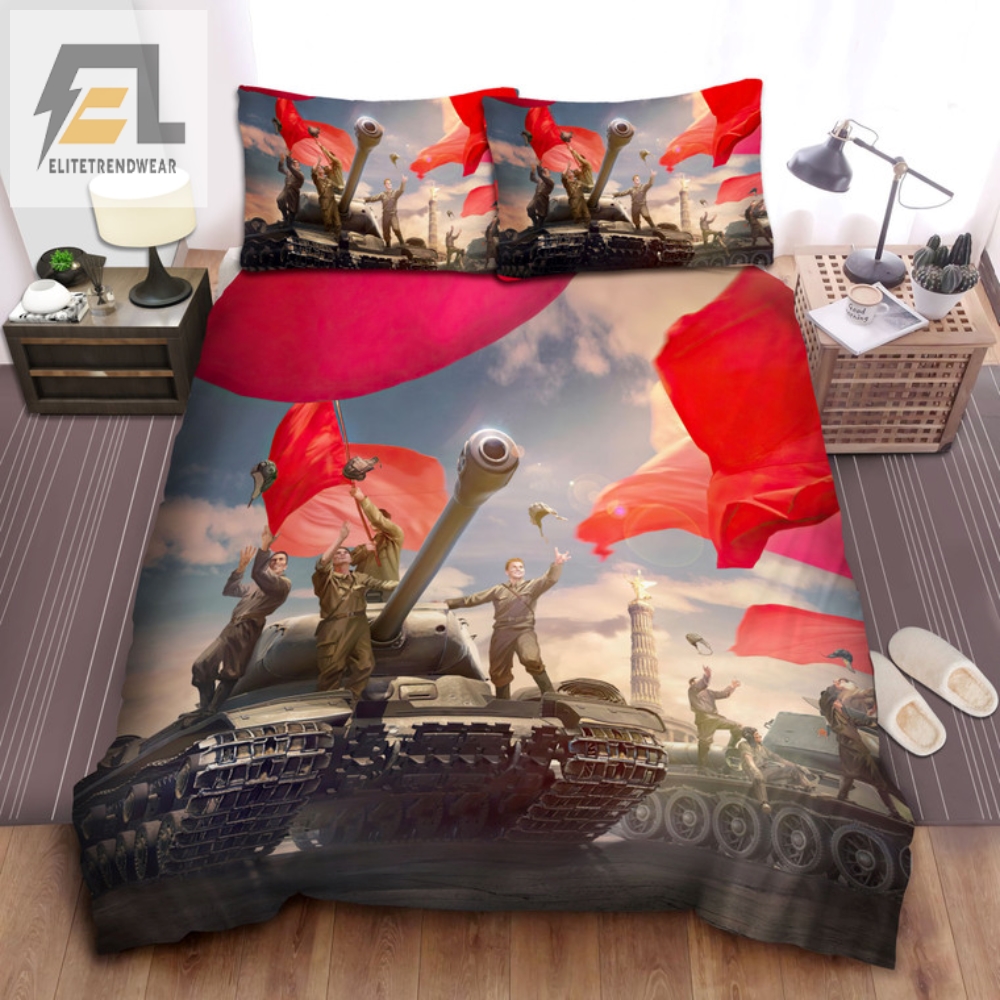 Tank Up Your Bed With Soldiers World Of Tanks Bedding Set