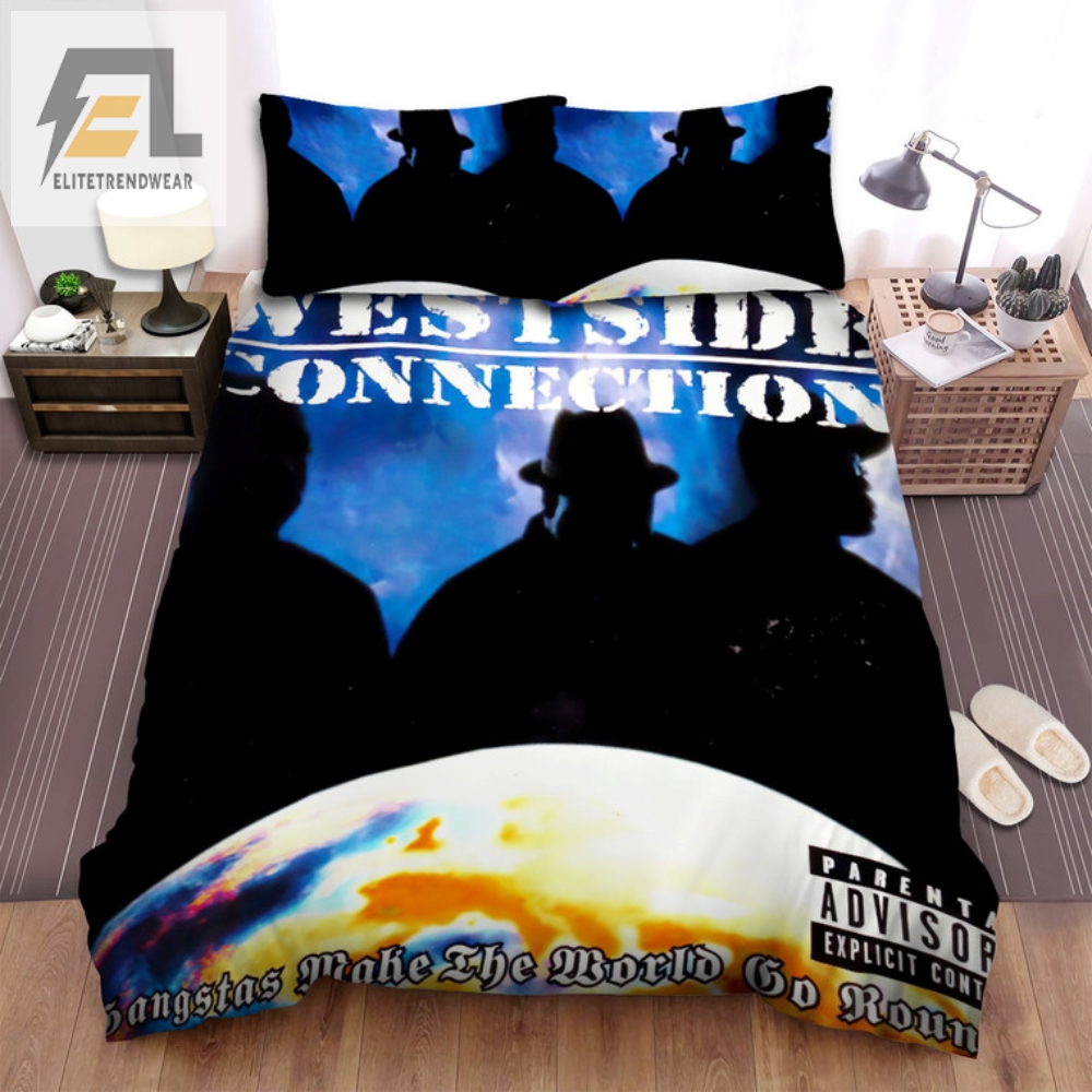 Make Your Bed Gfunk Style With Westside Connection Gangstas 1997 Cdm Bedding Set elitetrendwear 1