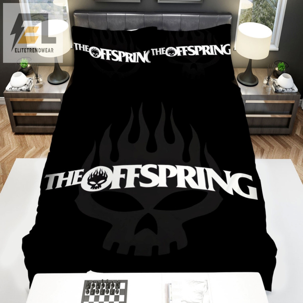 Rock Out In Your Sleep With The Offspring Skull Bedding Sets