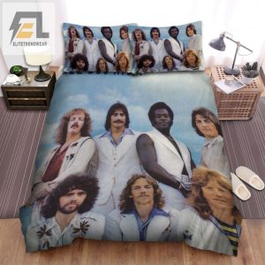 Sleep Like A Rock Star Three Dog Night Cyan Album Bedding Set elitetrendwear 1 1