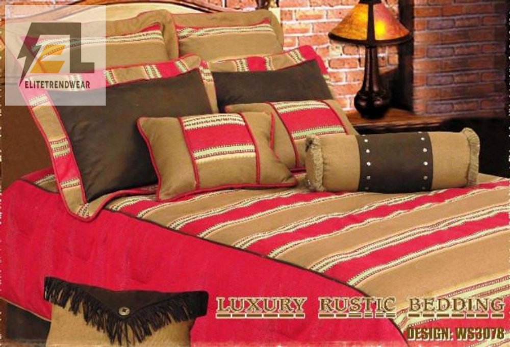 Get Cozy With The Santa Fe 4Piece Bedding Set Unwrap Your Comfort elitetrendwear 1
