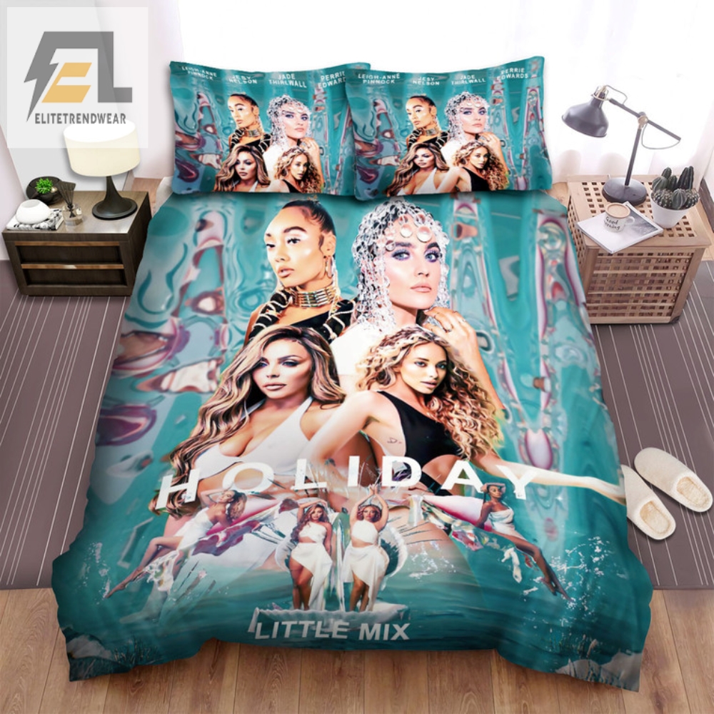 Mix Holiday Cheer With Comfy Bed Sheets Little Mix Duvet Set