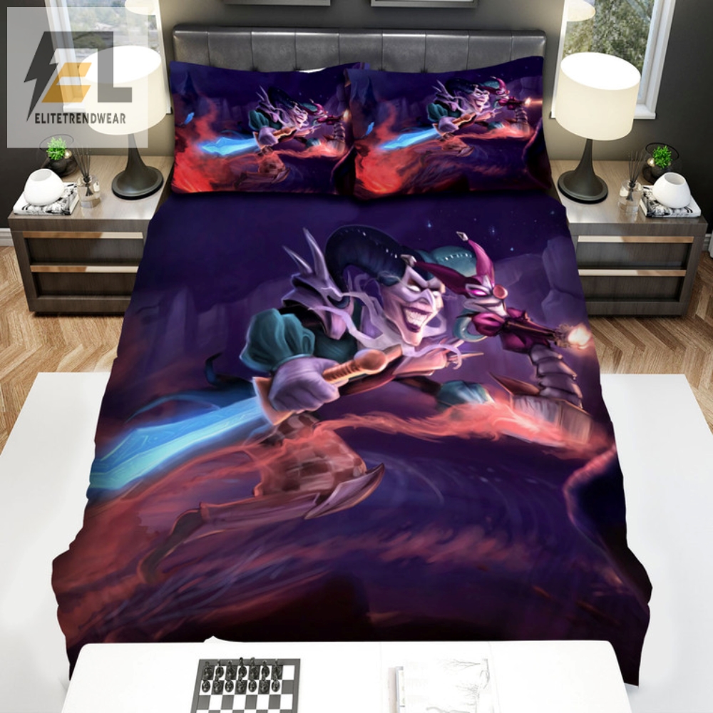 Sleep Like A Trickster King With League Of Legends Shaco Bedding