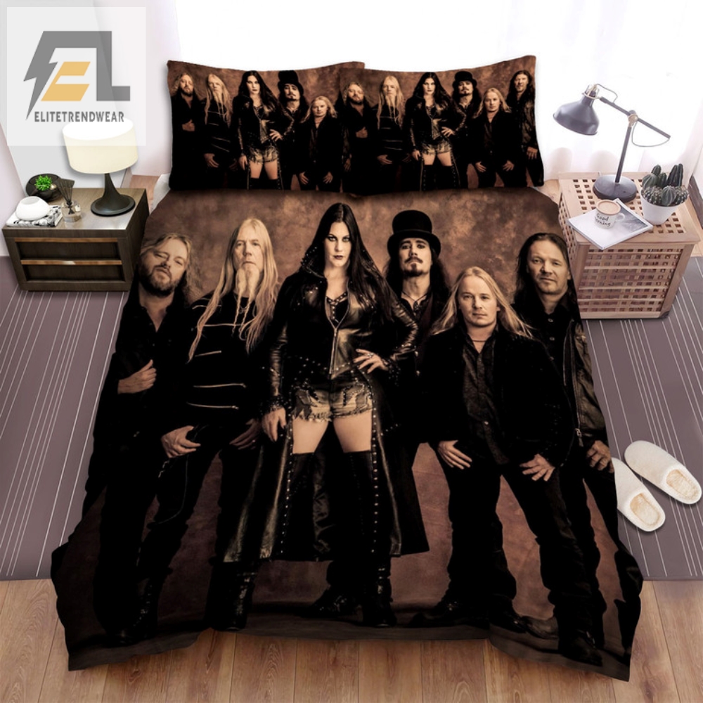 Rock Your Bedroom With Nightwish Band Bedding Set