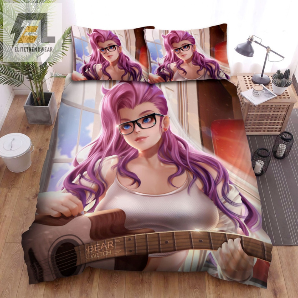 Rock Out In Style With Seraphines Guitar Duvet Set