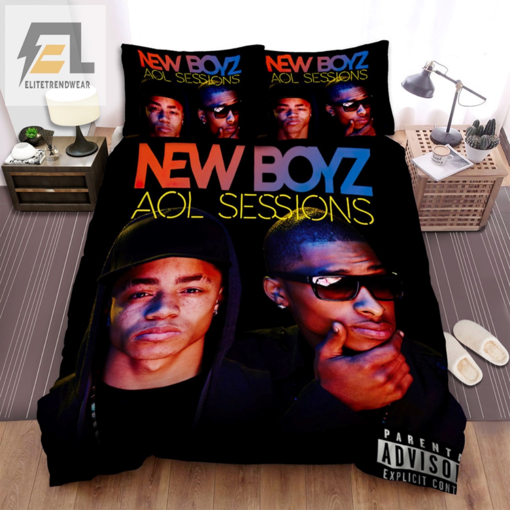 Sleep Like A Boyband Star New Boyz Aol Sessions Bedding Set