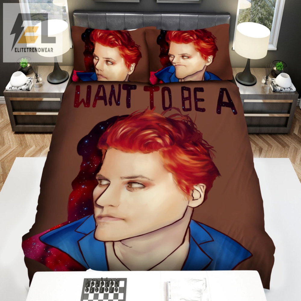 Sink Your Fangs Into Style Gerard Way Vampire Bedding Set