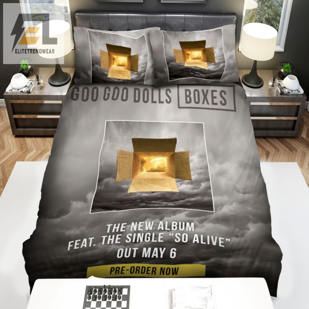 Rock N Roll Dreams In Bed Goo Goo Dolls Bedding Sets