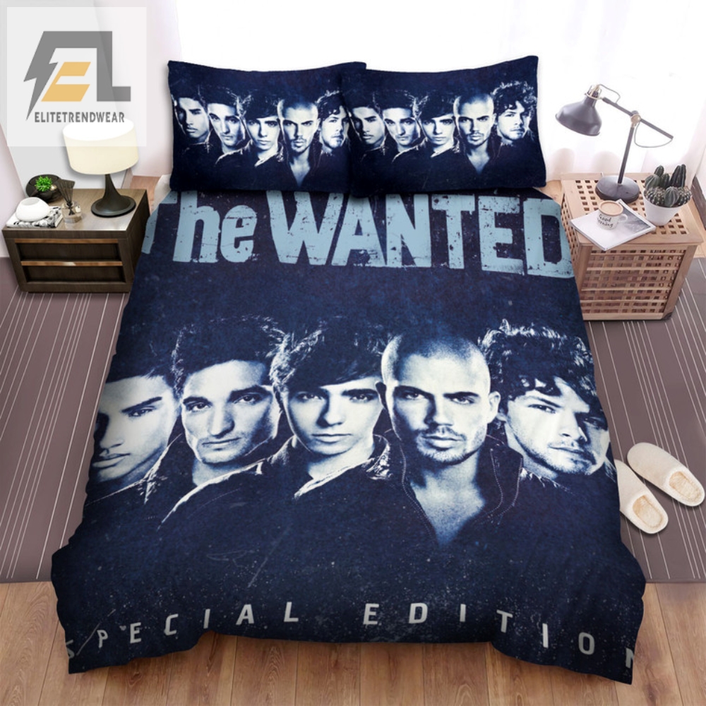 Sleep Like A Wanted Star Special Edition Bedding Set