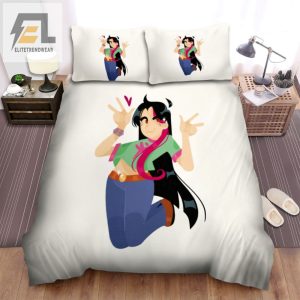 Sleep Like A Cartoon Queen With Juniper Lee Cute Bedding elitetrendwear 1 1