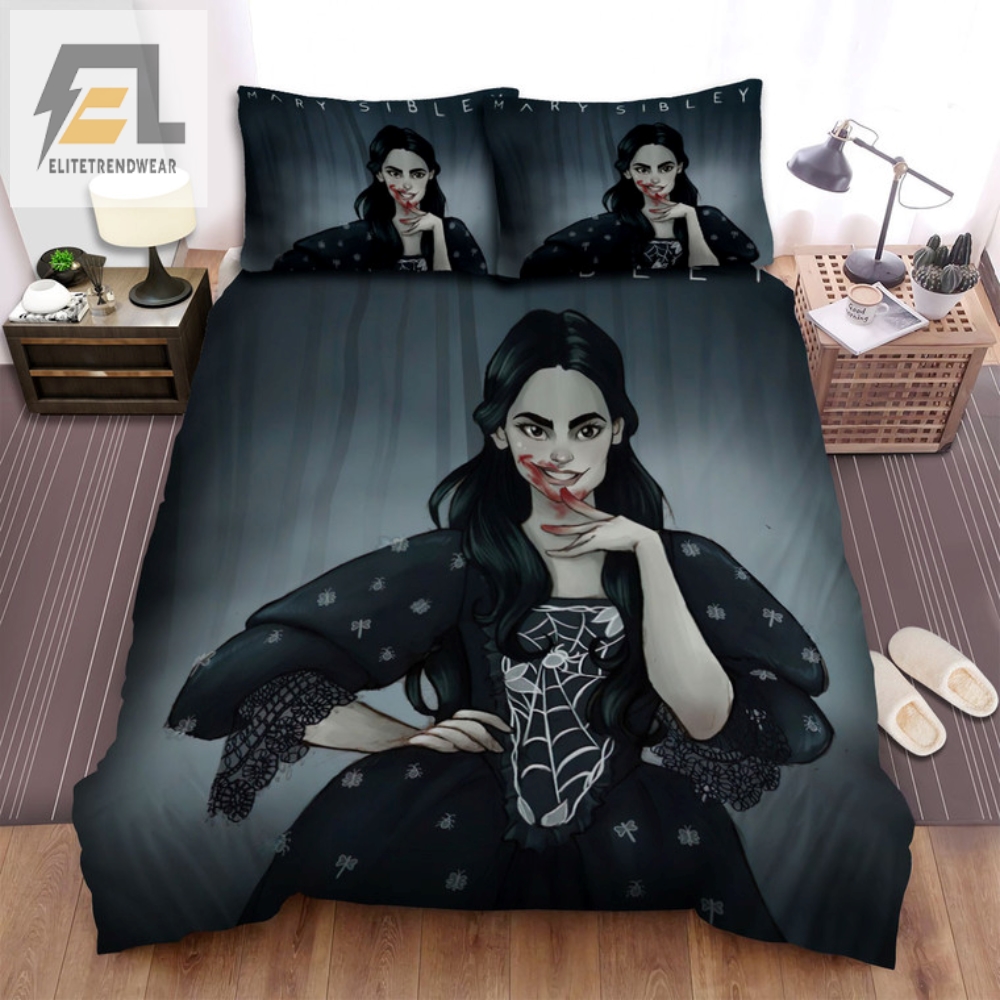 Witchy Chic Salem Mary Sibley Bedding Set  Embrace The Darkness