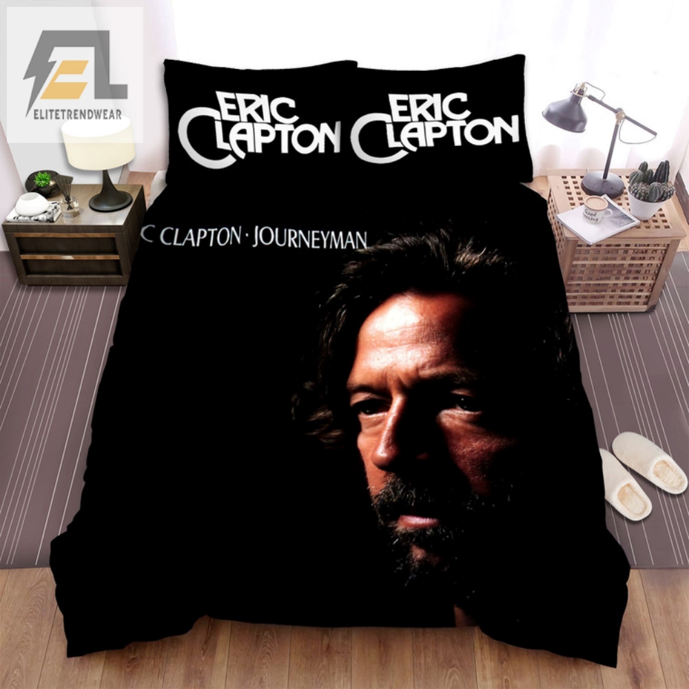 Sleep Like A Rock Star Eric Clapton Album Cover Bedding Set