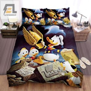 Quack Up Your Bedding Game With Donald Duck Co. Thors Golden Viking Hat Set elitetrendwear 1 1