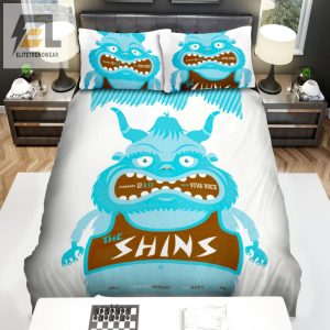 The Shins Blue Monster Bedding Sleep With The Band elitetrendwear 1 1