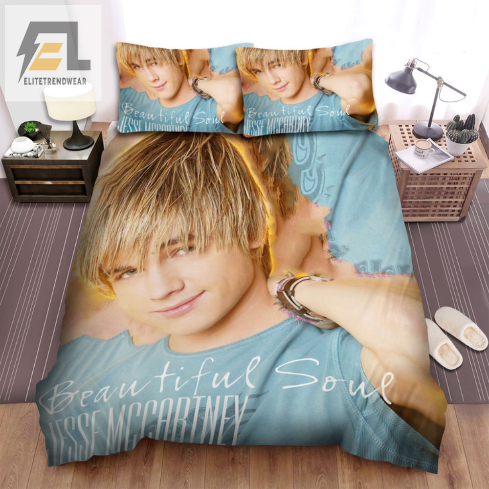 Sleep With Jesses Soul Hilarious Artwork Bedding Set