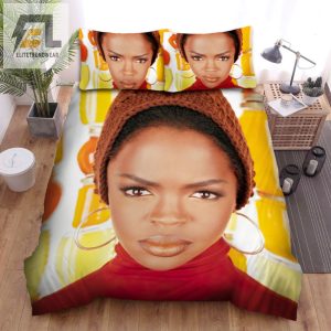 Snuggle With Lauryn Hill Iconic Rapper Bedding Sets elitetrendwear 1 1